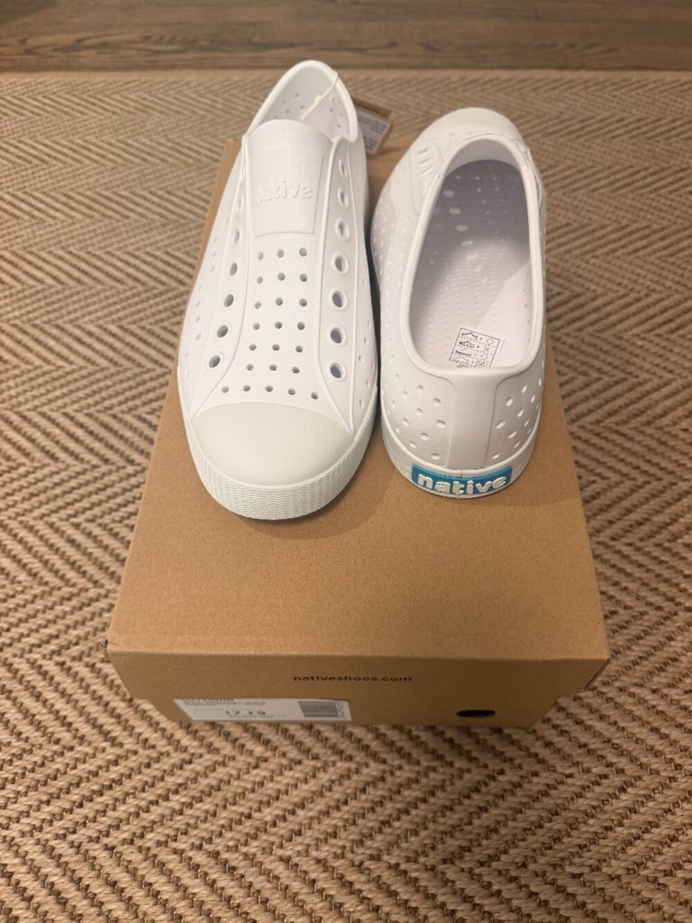 White Native Jefferson Shoes
